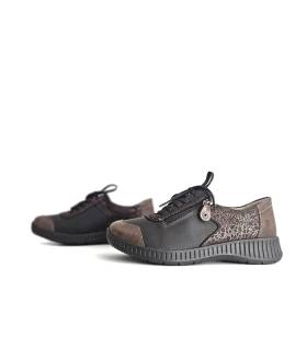 Zapatos Suave by Leyland Joe mujer marrones vista lateral
