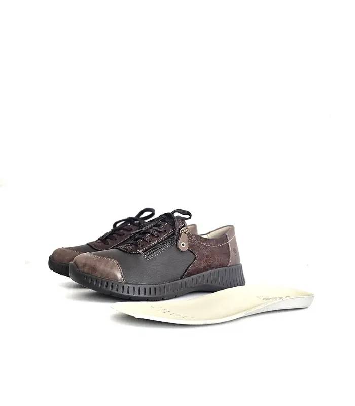 Zapatos Suave Joe marrones plantilla extraíble