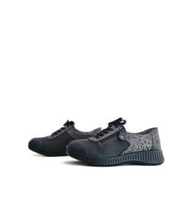 Zapatos Suave by Leyland Joe negros vista frontal