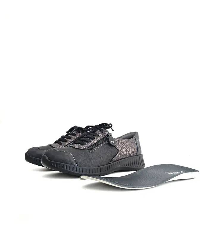 Zapatos Suave Joe negros plantilla extraíble