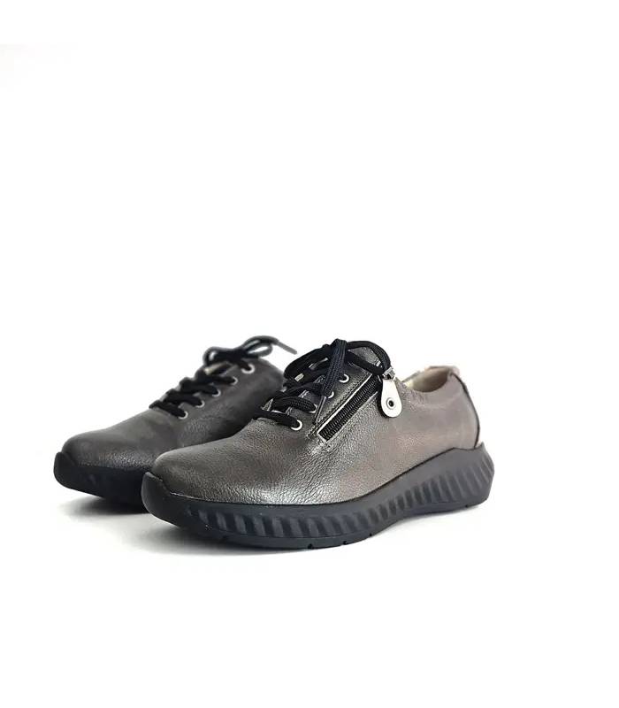 Zapatos Suave Ani mujer cordones cremallera