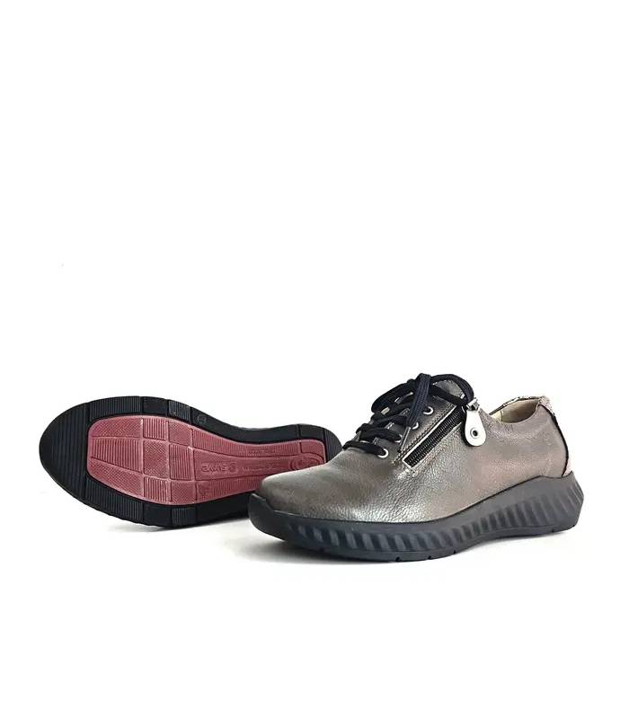 Suela zapatos Suave mujer Ani marrón grisáceo