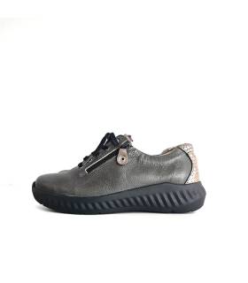 Perfil zapatos Suave mujer Ani marrón grisáceo