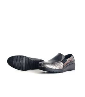 Suela mocasines mujer horma ancha Doctor Cutillas