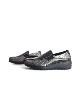 Mocasines mujer Doctor Cutillas charol acolchado