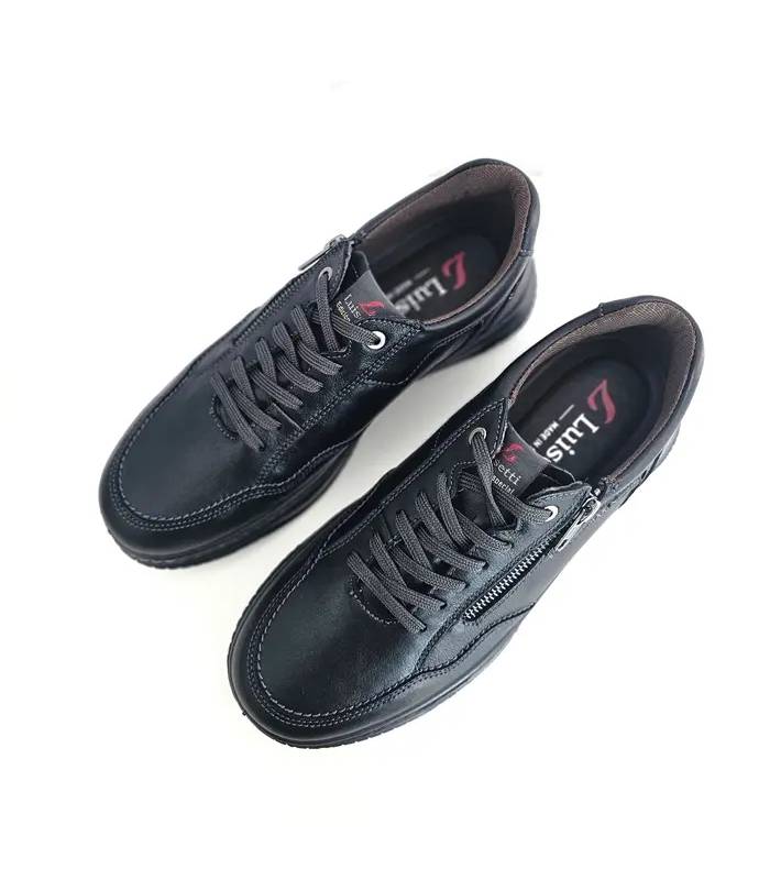 Vista superior zapatos Luisetti hombre cordones