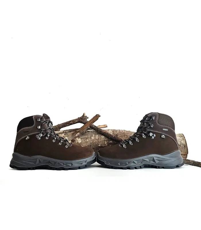 Botas Chiruca hombre Gore-Tex marrones vista frontal