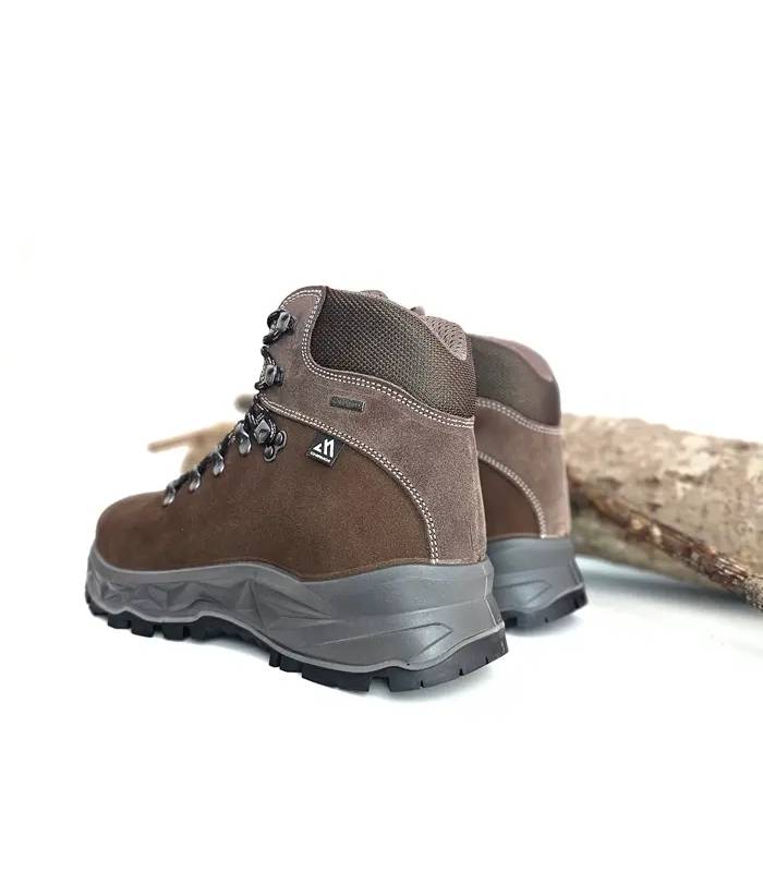 Vista trasera botas Chiruca hombre marrones Gore-Tex