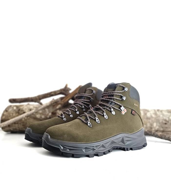 Botas Chiruca Xacobeo 27 verdes vista lateral