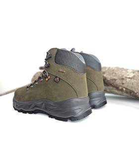 Vista trasera botas Chiruca hombre Gore-Tex verdes