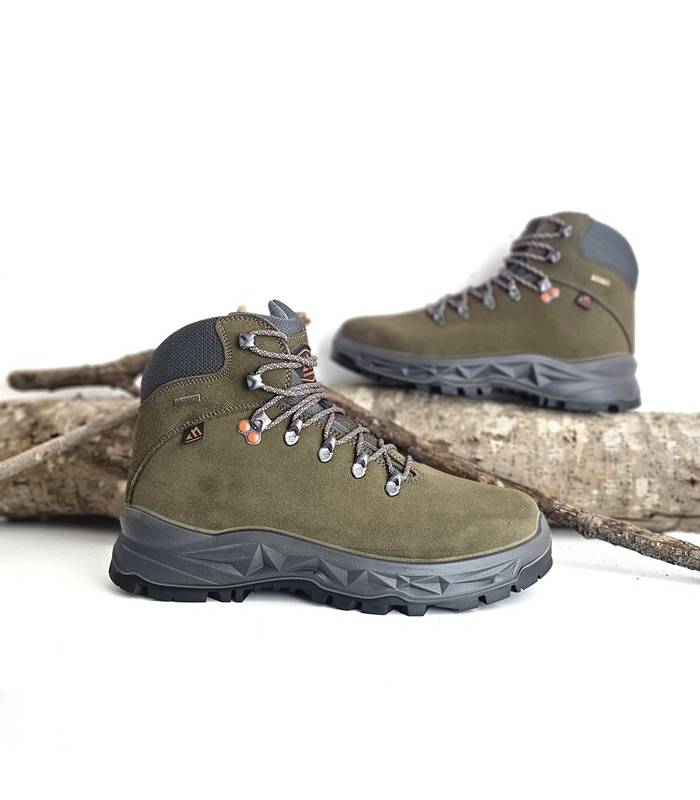 Botas senderismo hombre Chiruca Xacobeo verdes