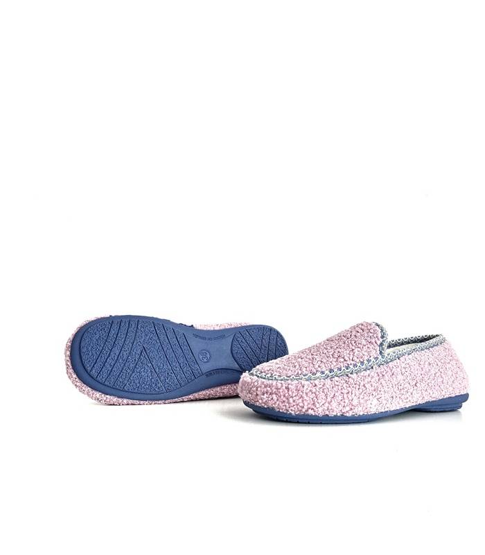 Suela zapatillas Garrido Muro mujer invierno rosas