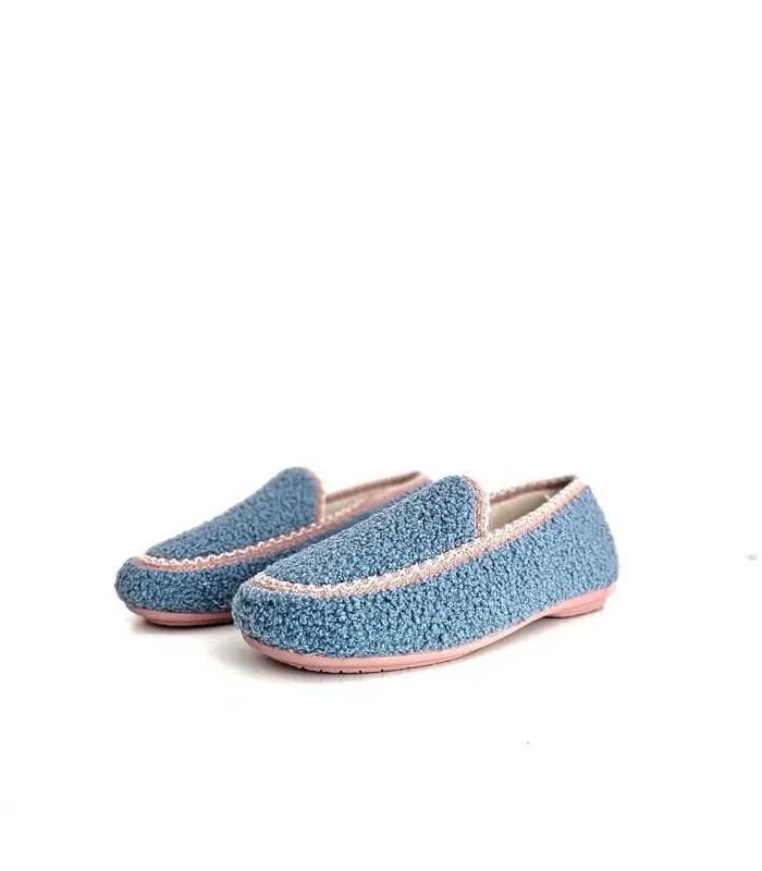 Zapatillas mujer cerradas invierno Garrido Muro azules