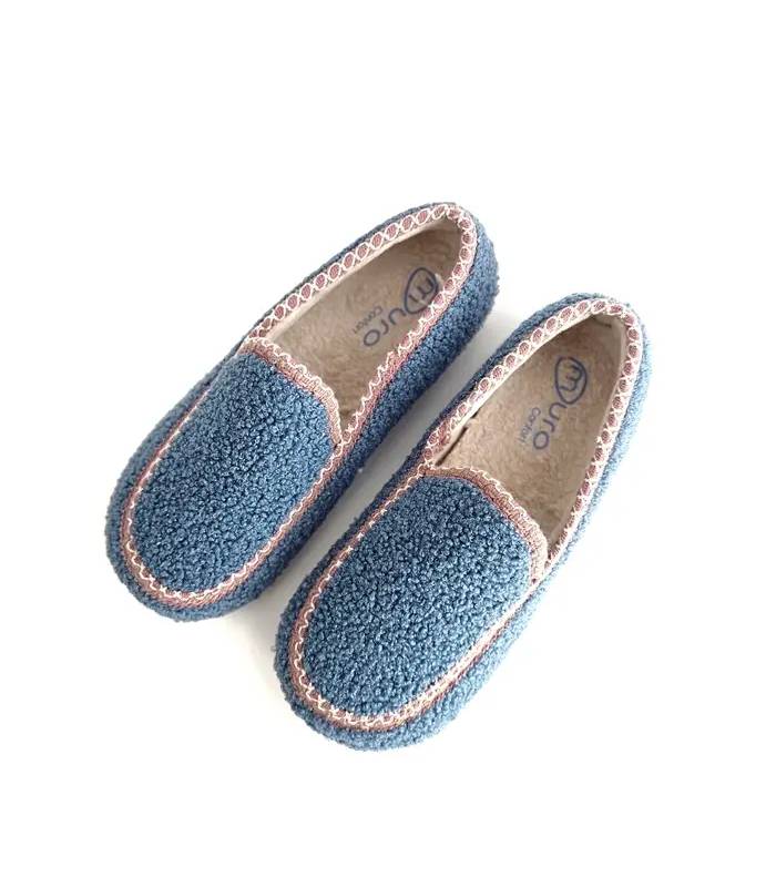 Vista superior zapatillas Garrido Muro mujer azules