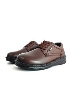 Zapatos hombre horma ancha G Comfort marrones