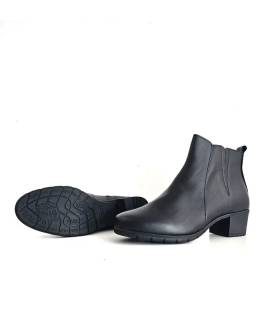 Suela botines Valerias mujer piel negra