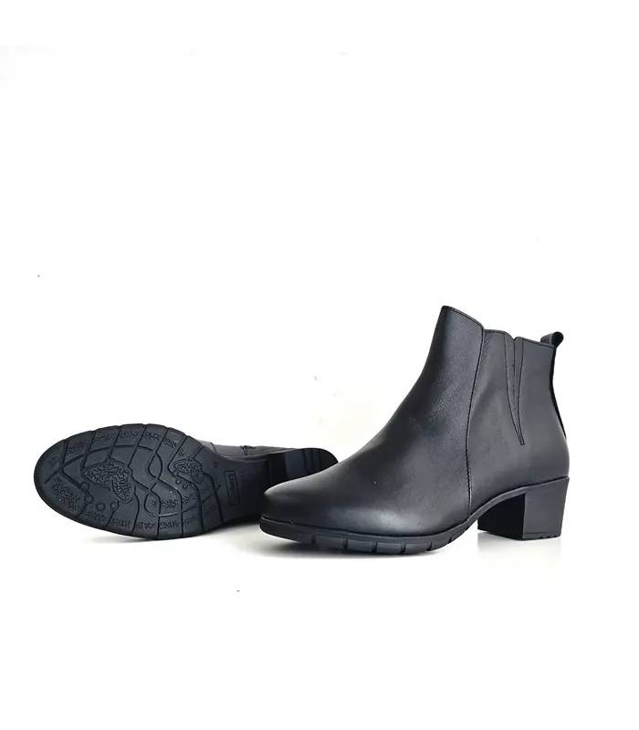 Suela botines Valerias mujer piel negra