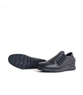 Suela zapatos Valerias mujer piel negra