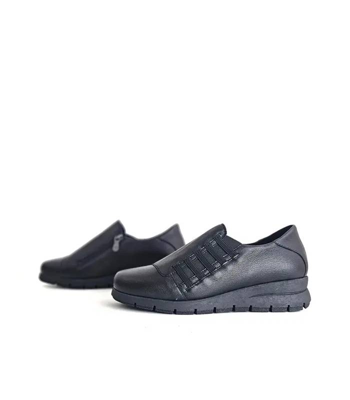 Zapatos Valerias mujer cuña vista lateral