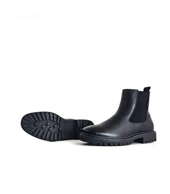 Suela track botines Coronel Tapioca mujer negros