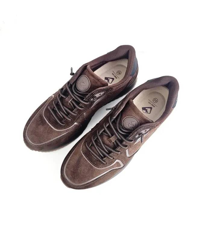 Vista superior zapatillas Kangaroos hombre marrón