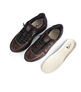 Zapatillas Kangaroos hombre plantilla extraíble marrón