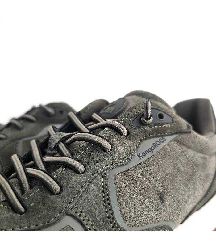 Detalle cordones elásticos zapatillas Kangaroos hombre