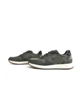 Perfil zapatillas Kangaroos hombre serraje caqui