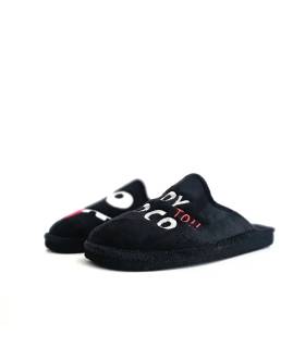Zapatillas casa hombre Voy Loco Cabrera vista frontal