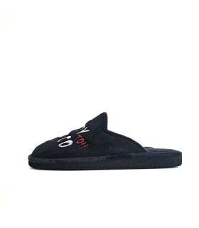 Perfil zapatillas Cabrera hombre divertidas negras