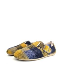 Zapatillas casa mujer Cabrera cuadros invierno