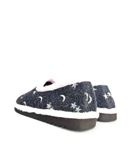Vista trasera zapatillas mujer ligeras con suela microporosa
