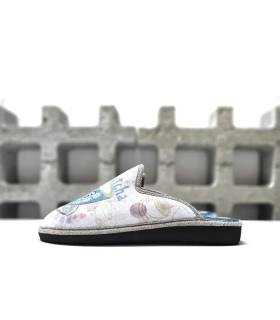 Perfil zapatillas Pelusín mujer destalonadas