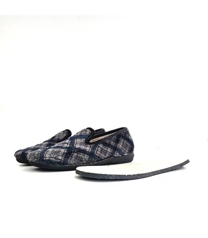 Zapatillas hombre Pelusín cerradas con plantilla extraíble