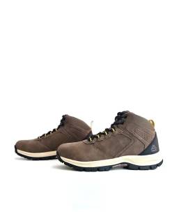 Botas trekking hombre marrones Paredes Errezil vista lateral