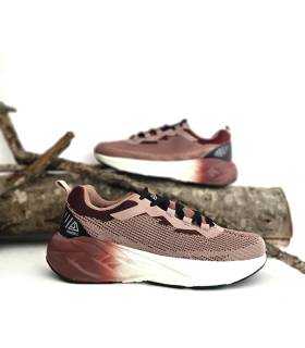 Zapatillas deportivas mujer impermeables Paredes rosa