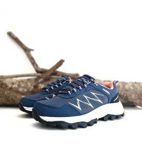 zapatillas trekking mujer impermeables Paredes Arama azul noche