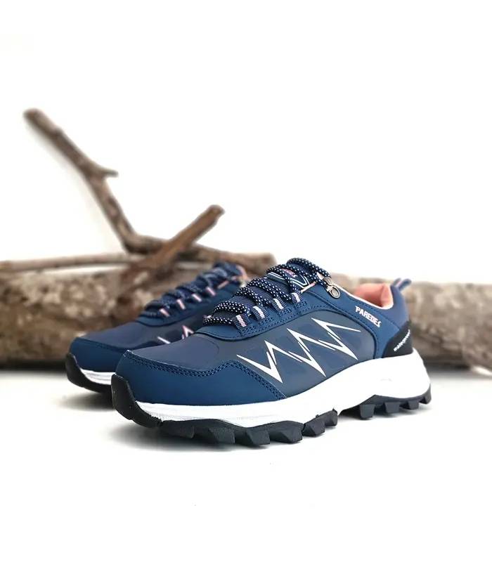 zapatillas trekking mujer impermeables Paredes Arama azul noche