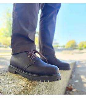 Botines hombre piel marrón Nifty estilo Panamá