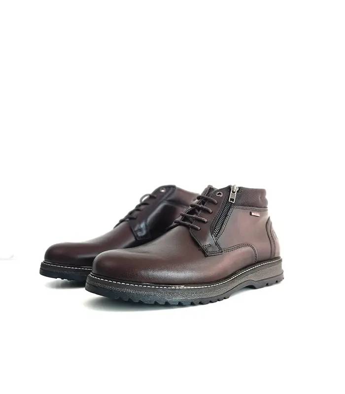 Botines Coronel Tapioca hombre con cordones y cremallera