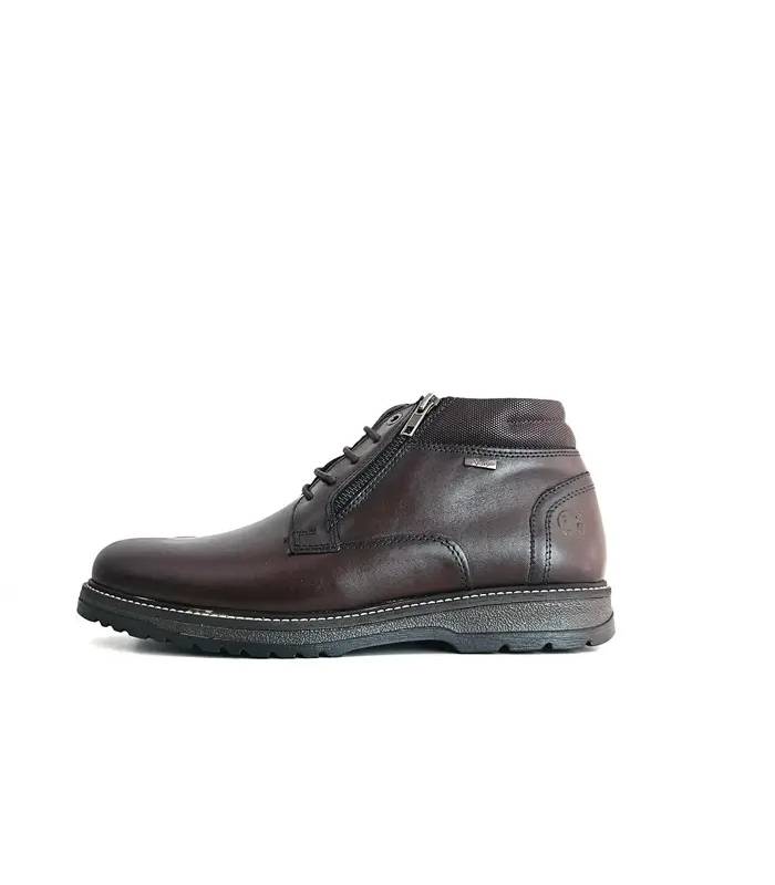 Vista frontal botines Coronel Tapioca hombre marrones