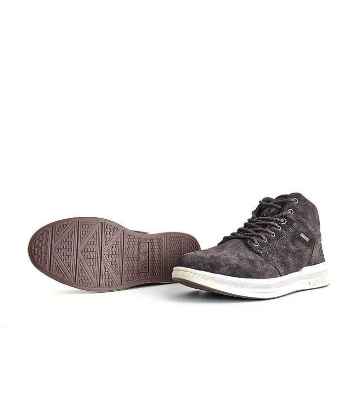 Suela botines hombre casual Coronel Tapioca marrón waterproof