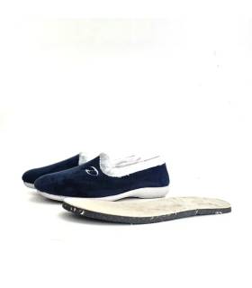 Zapatillas mujer plantilla extraíble Pelusin marino