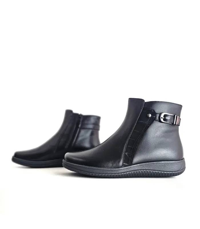 Botines Treintas mujer impermeables perfil lateral