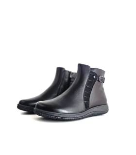 Botines negros mujer impermeables Treintas frontal