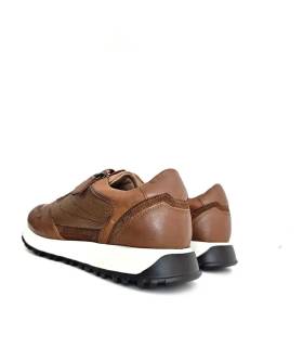 Zapatos Baerchi hombre cuero vista trasera