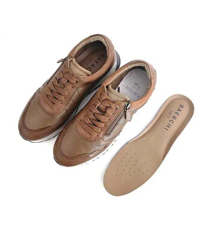 Zapatos hombre plantilla extraíble Baerchi cuero