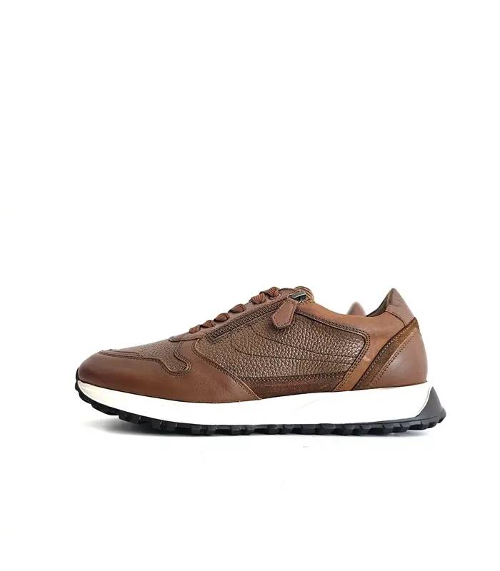 Zapato deportivo hombre piel Baerchi perfil lateral