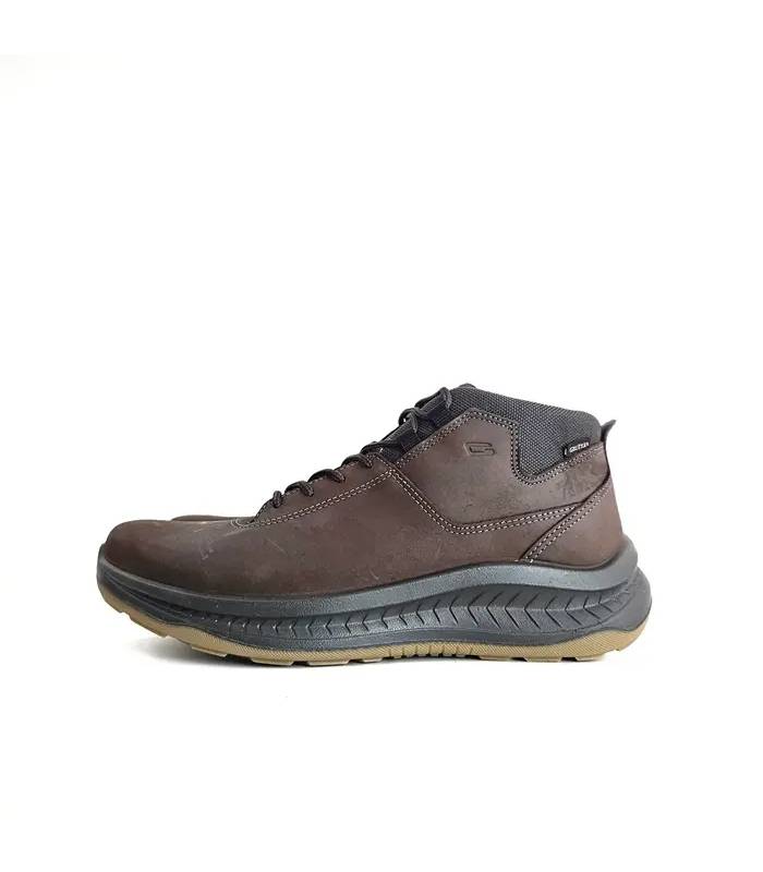 Botas Grisport piel marrón hombre perfil lateral