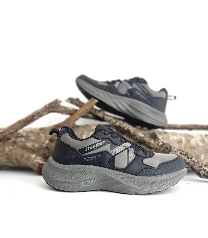 Zapatillas senderismo hombre Jhayber Talud Arena lateral